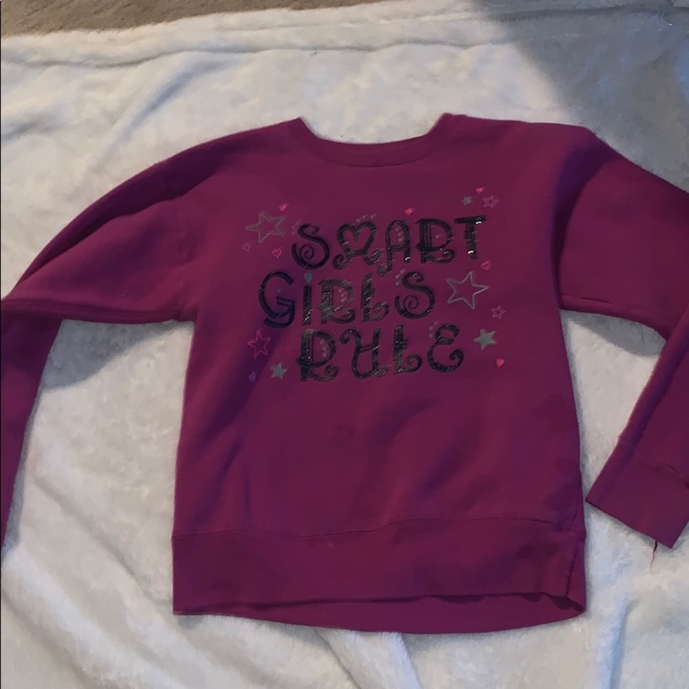 Smart girls rule sweat shirt!